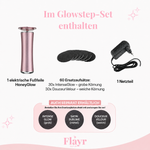 Flayr® GlowStep — Elektrischer Hornhautentferner