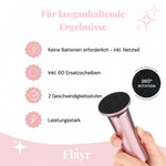 Flayr® GlowStep — Elektrischer Hornhautentferner